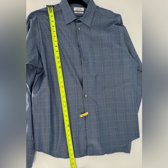 Calvin Klein Men's Long Sleeve Regular Fit Button Up Shirt - Picture 5 of 10